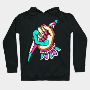 Dagger hand Hoodie